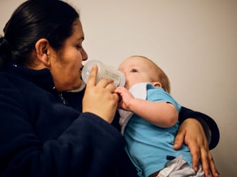 Gowrie NSW Erskineville feeding baby