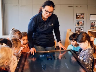 Gowrie NSW Erskineville children playing with educator